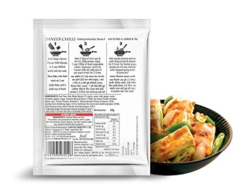 Ching's Paneer Chilli Masala, 20g [Pack of 20] - Image 2 thumbnail