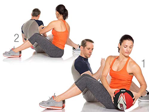 Bounce Ball for Strength, Medicine Ball with Strong Grip, Weight Balls for Crossfit Strength & Conditioning Exercises, Available in 1, 8, 10 & 12KG Weight (8) - Image 7