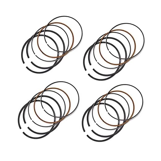 ZHANGJIN Motorcykelmotor delar Std Borr storlek 66mm kolvringar passar for kawasaki Zr750 ZR 750 Zephyr 750 1991-1999