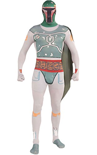 Rubie's Costume Star Wars Boba Fett 2nd Skin Full Body Suit, Multicolor, Medium Costume