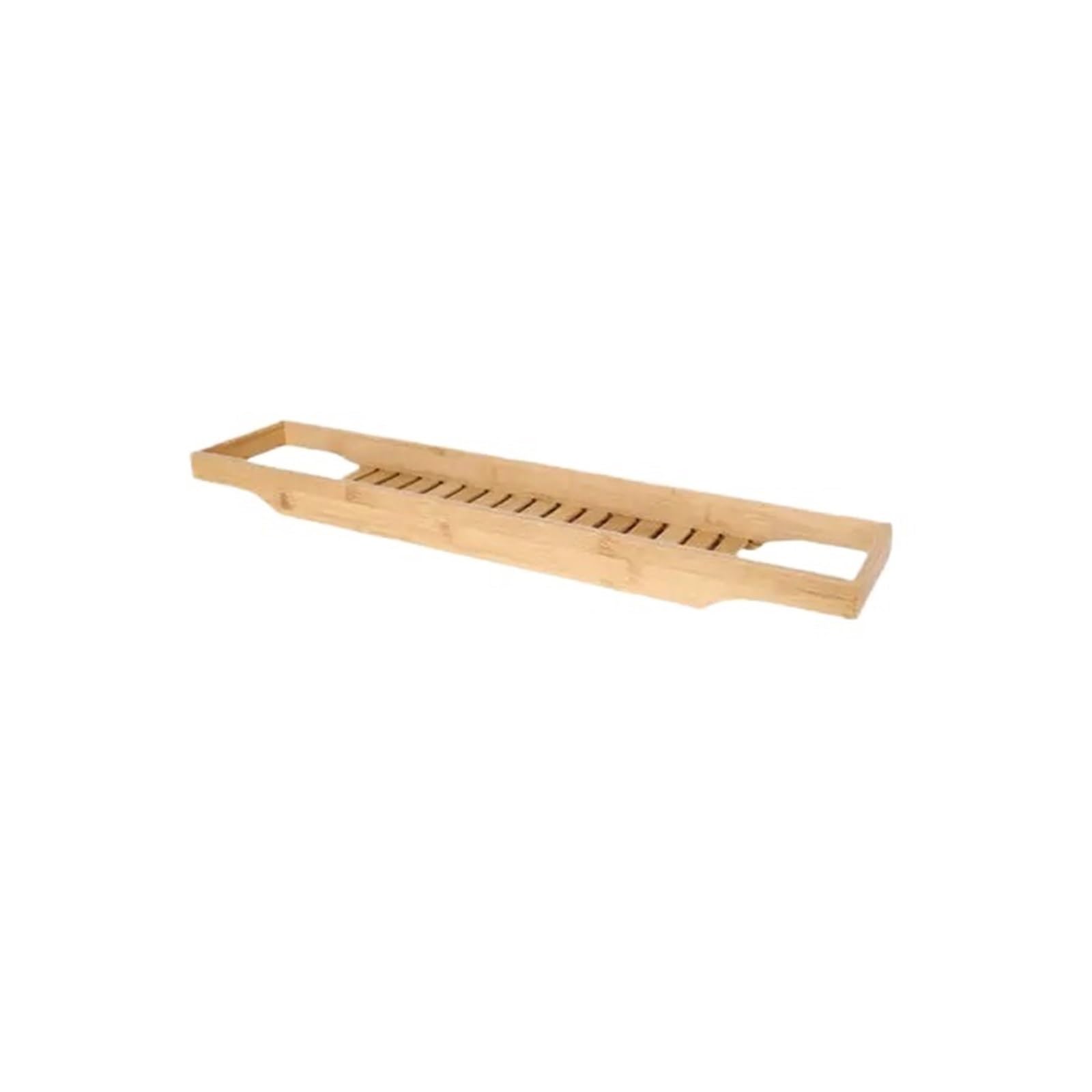 Vassoio per vasca da bagno in bambù, mensola in legno per rilassarsi nella vasca da bagno, accessorio perfetto per l'esperienza di casa e spa