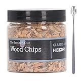 SPYMINNPOO Fumer des Copeaux de Bois, Bois de Fruits à Combustion Rapide pour Les Cocktai...