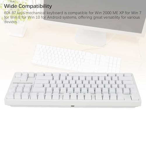 Teclado Mecánico Gaming Yoidesu 80% RGB 3 modos miniatura 5