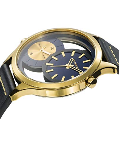Montre Viceroy Beat 471279-37 homme montre bracelet acier doré quartz - 2