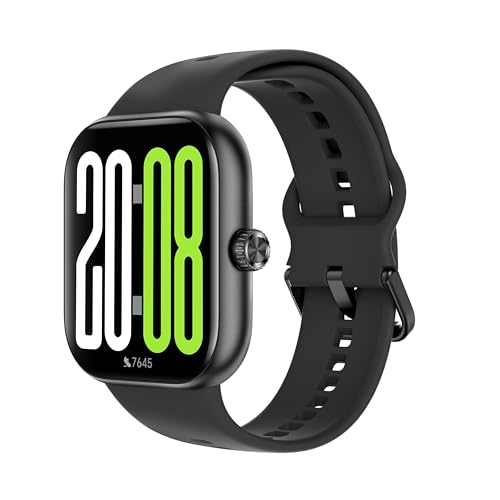 HONOR CHOICE Watch 2 Pro Herren Damen 1 97 Smartwatch mit Telefonfunktion 5ATM Wasserdicht 14 Tage Akku 120+ Sportmodi Fitness-Tracker mit Herzfrequenz/Schlafmonitor für Android iOS GPS Schwarz