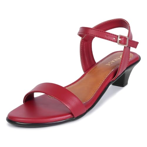 Image of TRASE Lift Off Casual Kitten Heel Sandals for Women