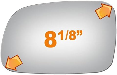 Burco 2788 Driver Side Power Replacement Mirror Glass for 1999-2004 JEEP GRAND CHEROKEE