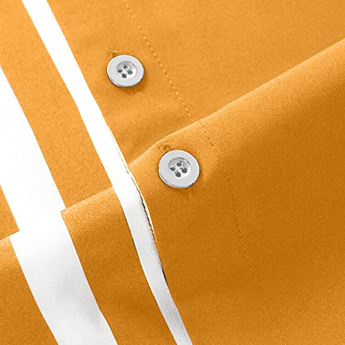 Eelhoe Mens Summer Short Sleeve Shirts Lightweight Regular Fit Cotton Button Down Shirt Vocation Beach Clothing #TOP3