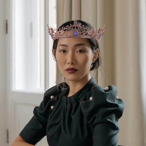 Couronne de cheveux rétro pour sublimer une coiffure de mariée sans glisser