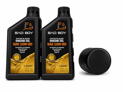 Bad Boy Mowers Oil Change Kit For MZ Avenger ZT Elite Maverick Compatible with FR & FS Engine Option Only