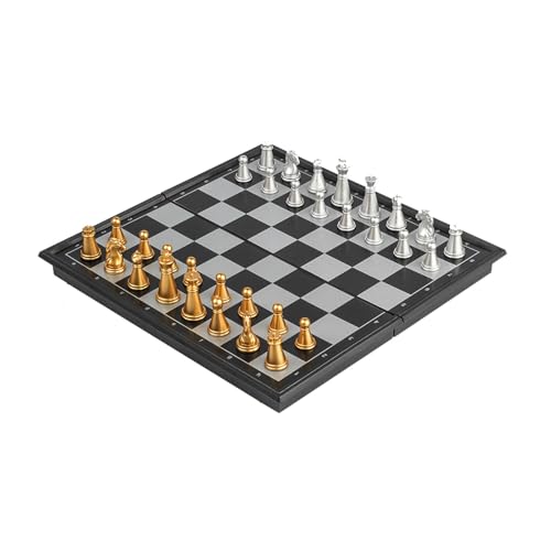 ۃ`FX }Olbg܂肽݃`FXZbg |[^ugx{[hQ[ ߋ lƎqp jƏւ̃Mtg 20*20*2cm Q[(Gold silver)