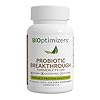 BiOptimizers Probiotic Breakthrough – Lactobacillus Plantarum OM Probiotics & Prebiotics Health Supplement for Gut, Digestive & Immune Support Probiotics for Women Men Elderly– 30 Vegan Capsules