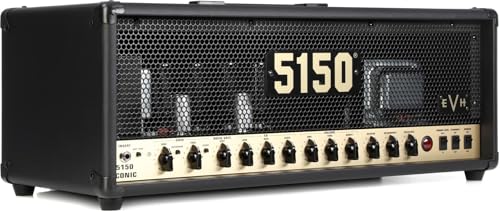EVH 5150 Iconic Series EL34 80-watt Head - Black/Gold