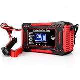 Cargador de Baterías Master U-Power 12V 6A para Coche y Moto, Gel y Litio