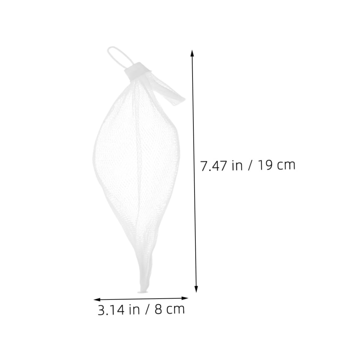 Abaodam Large Capacity Toy Storage and Girls Toy Organizer Mesh Bag Portable Easy to Clean Heavy Duty and Other Items