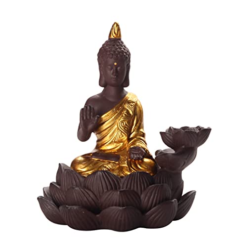 Brûleur d'encens cascade Bouddha Thaï déco maison et encensoir zen