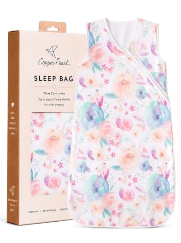 Copper Pearl Baby Sleep Sack, Bloom