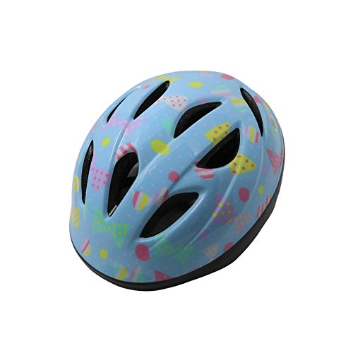 サギサカ(SAGISAKA) 自転車用 ヘルメット キッズ 幼児用 水色(リボン柄) 47-54cm