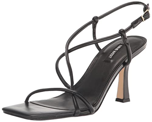 Nine West Women's Yuki Heeled Sandal, Black 001, 7 #TOP11