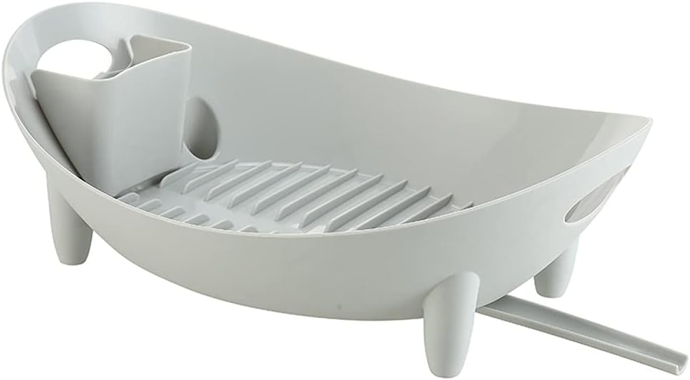 dish rack drainer Dish Rack Drain Racks Drain Dry Dishes Tableware Storage Rack Organizer Shelf Cutlery drain rack bowl rack storage rack dish rack drainer Dish Drying Rack Dish ra (Grey Gray )
