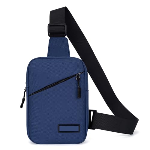 Mini Sling Bag for Men Women - Small Crossbody Bag Casual Phone Chest Bag for Hiking Traveling Gifting