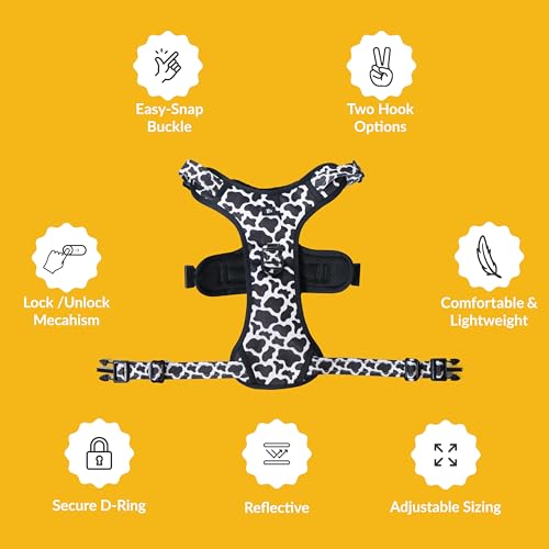 Image of Moo-ve Over No-Pull Dog Harness, S (7-14kg, 19-24 inch)