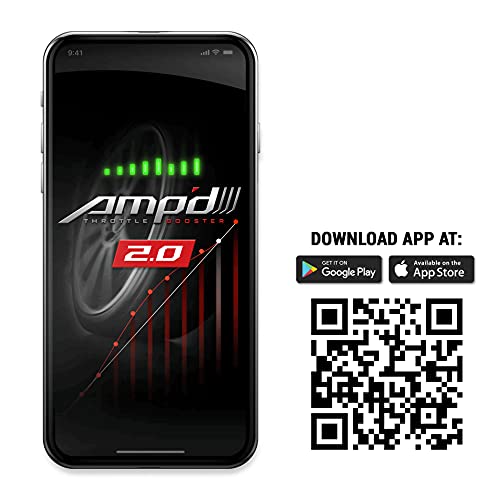 Amp'D 28867-2 2.0 Throttle Booster w/Bluetooth Switch