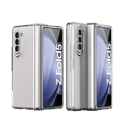 Coque Samsung Galaxy Z Fold 5 avec protection charnière rigide antichoc et écran intégré PC