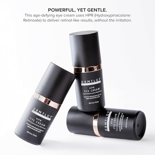 DRMTLGY HPR Eye Cream - Retinoid Under Eye Cream for Under Eyes, 0.5 fl oz