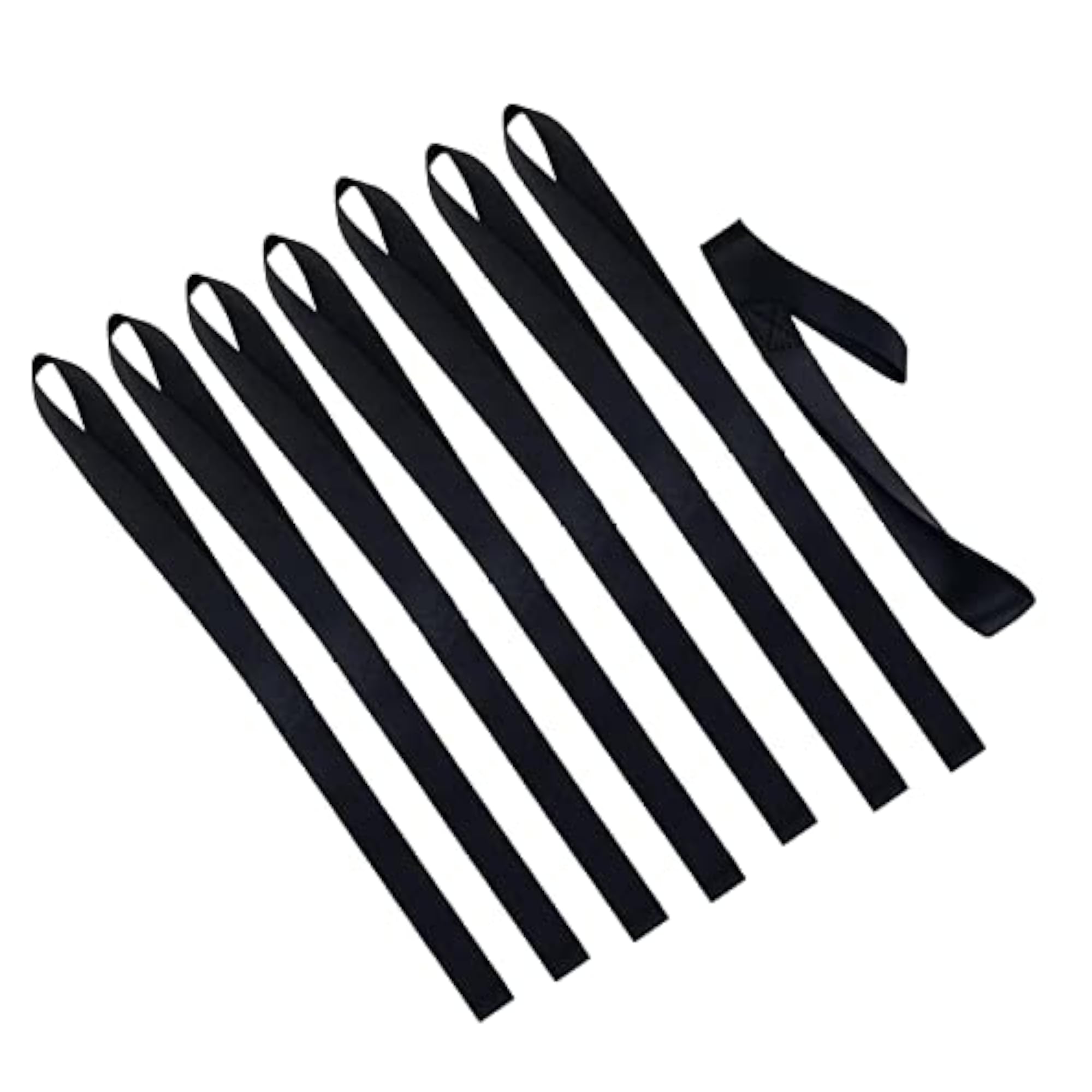 Soft Loop Tie Down Straps for Towing & Trailering, 8 Pcs