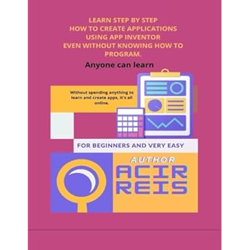 Capa do livro LEARN STEP BY STEP HOW TO CREATE APPLICATIONS USING APP INVENTOR: EVEN WITHOUT KNOWING HOW TO PROGRAM. (Portuguese Edition)