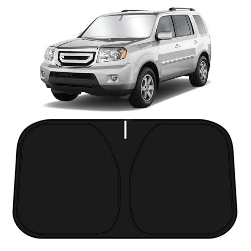 Pare-soleil de pare-brise Honda Pilot 2009-2015 haute protection UV D-Lumina