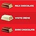 KIT KAT Chocolate Bars Miniatures, 16oz (1LB) Bulk Candy, Assorted Miniatures, (White, Milk, Dark Chocolate) - 1 Pound