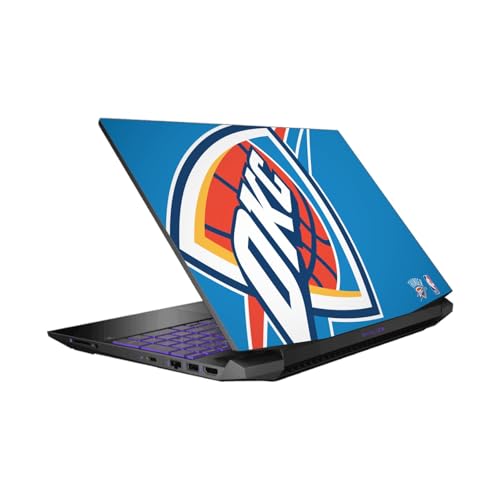 Skin Vinyle Haute Qualité Oklahoma City Thunder Coque Adhésive Ordinateur HP Pavilion 15.6 Pouces