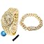 18k Gold Watch + Bracelet