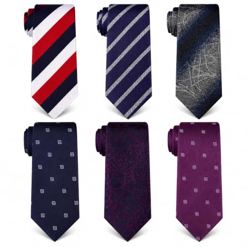 Image of WeiShang Neckties for Men, Classic Formal Tie