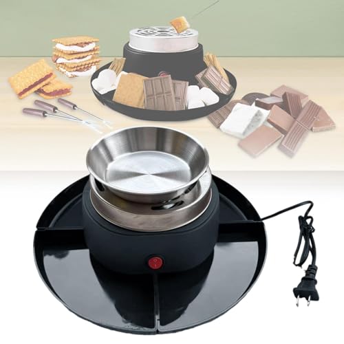 Set de Fondue Eléctrico sin Llama con 4 Bandejas Desmontables miniatura 2