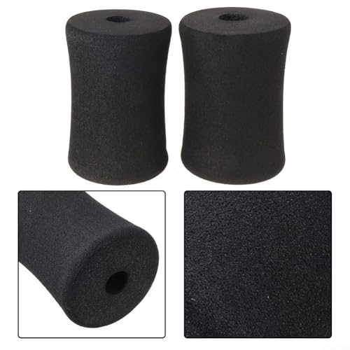 Foam Foot Pads Rollers Sets, reemplazo de alta densidad para máquinas de extensión de piernas, comodidad duradera para tubos de 22-25mm miniatura 4