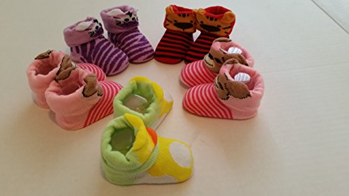 Baby Booties Set of 5