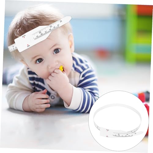 Set de 3 cintas métricas flexibles de PP blancas miniatura 6