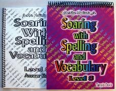 Spiral-bound Soaring with Spelling & Vocabulary Set (Level 8) Book