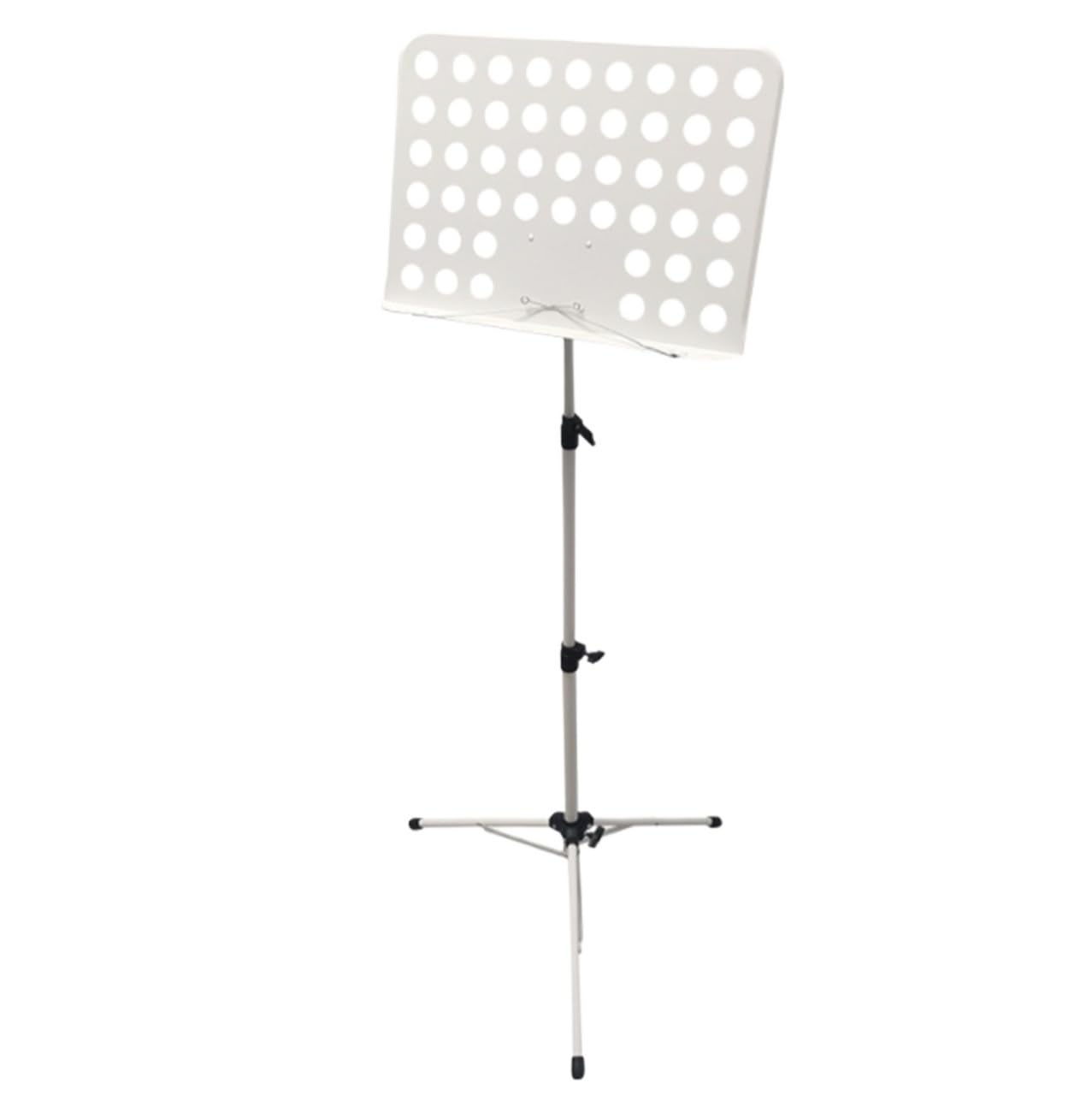 Notenständer Orchester Einstellbare Tragbare Klapp Stativ Multifunktionale Musik Stehen Musik Bücherregal Notenpult Musik(White)