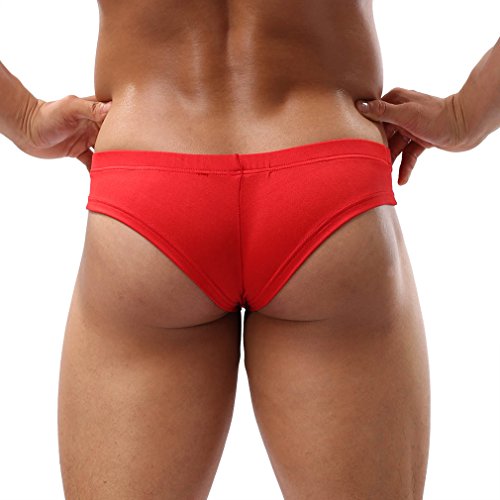 Men's Bulge Pouch Boxer Briefs Underwear Hipster Brazilian Bikini Sports Shorts4