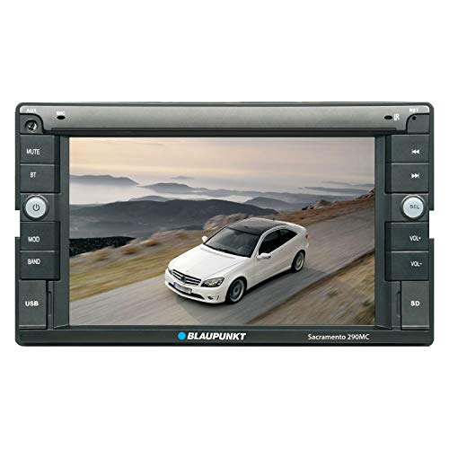Blaupunkt Sacramento 290Mc 6.1-Inch Touch Screen Multimedia Car Stereo Receiver With Bluetooth And Remote Control #TOP8