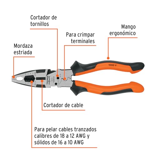 Pinzas eléctricas 22 pinzas electricas marca TRUPER (2)