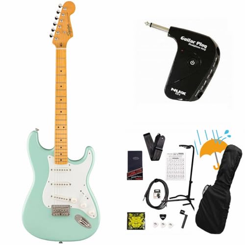 Squier/Classic Vibe '50s Stratocaster HT Maple Fingerboard Parchment Pickguard Surf Green GP-1?????????????????R