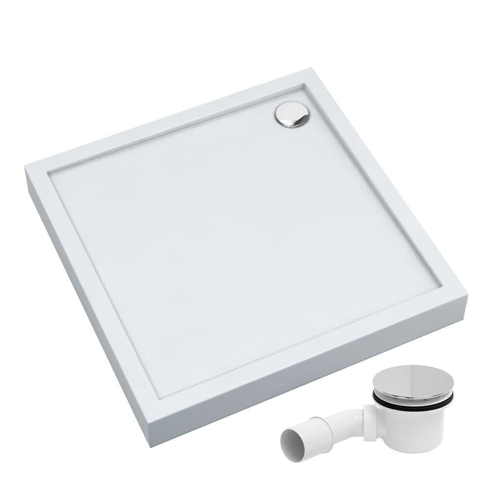 Receveur De Douche Extra Plat Blanc Avec Caniveau - Pure 2 AURLANE Jpg Square 1000x1000