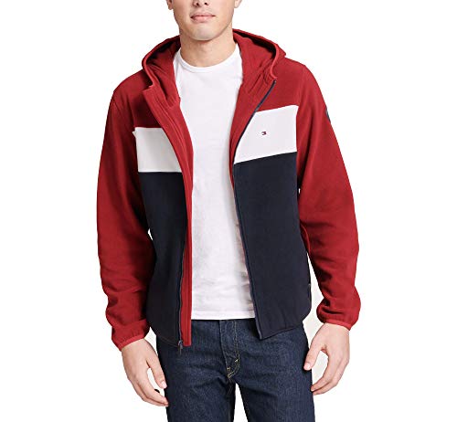 Tommy Hilfiger Men's Hooded Polar Fleece Jacket4