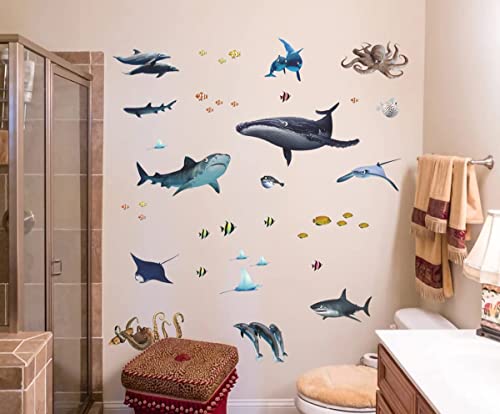 Vinilos Decorativos Ocean Theme Fishes para Pared miniatura 6