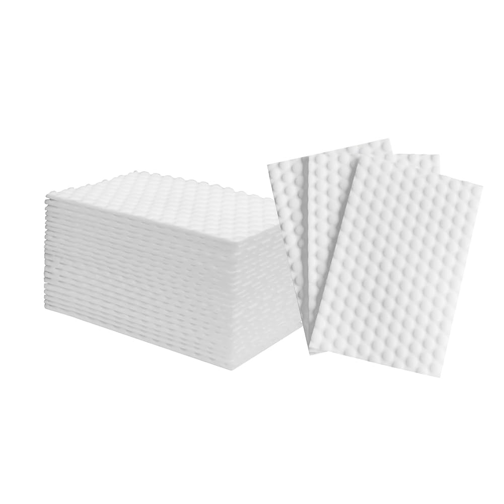 Histeaa Thin Wipes Magic Sponge Eraser Sheets 50 PCS Convex Point Melamine Disposable Portable Magic Cleaning